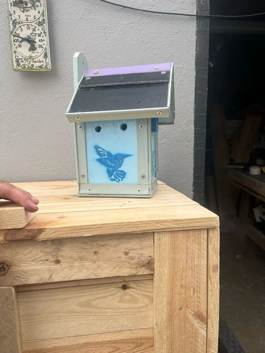Handmade storage boxes for sale for toys etc handmade bird box for sale - Image 2