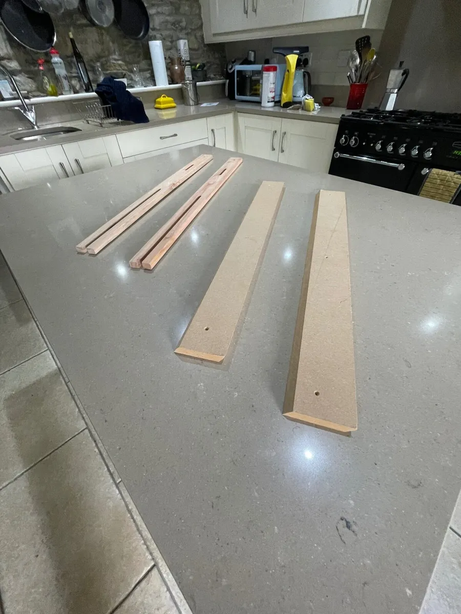 2 x double sized head boards. - Image 3