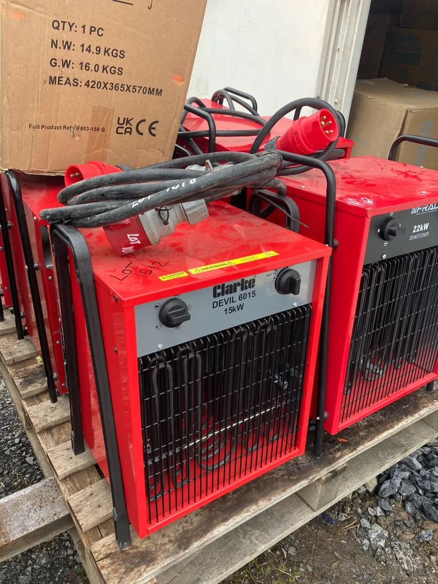 30kw 3 phase space heater - Image 1