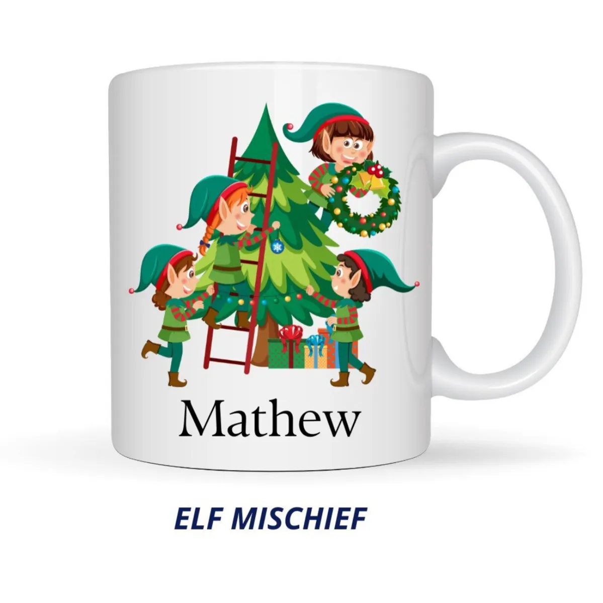 Personalised Christmas Mugs - Image 1