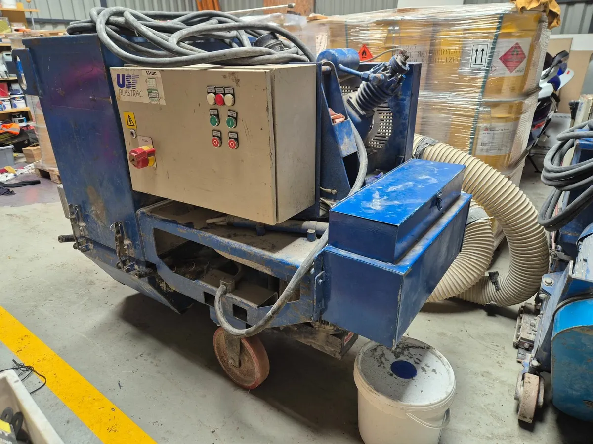 Blastrac floor blaster 10" - Image 1