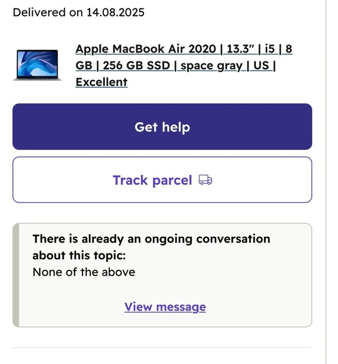 MacBook Air 2020 - Image 3