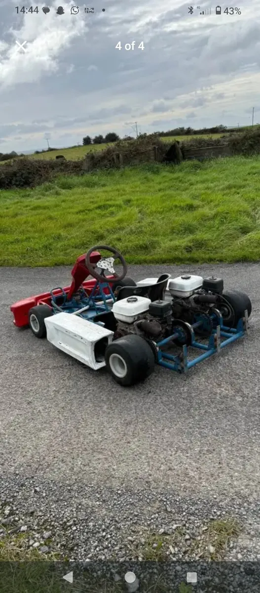 Twin engine Honda go cart - Image 2