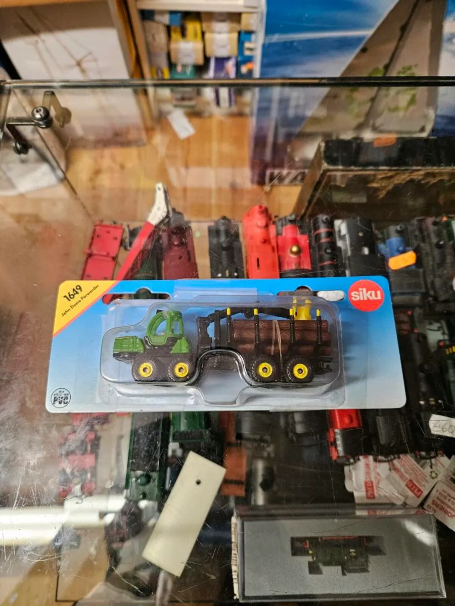 Corgi Siku John Deere Forestry Log Forwarder - Image 1