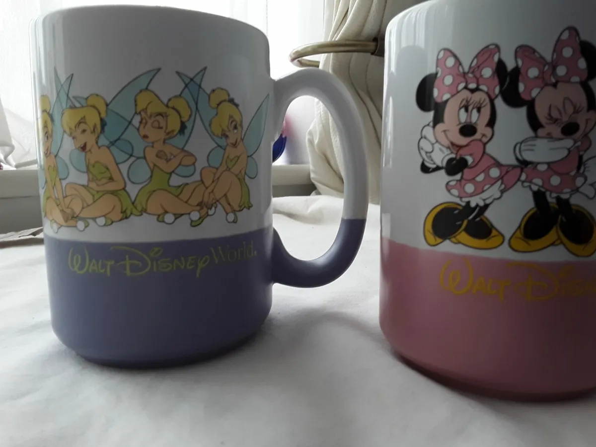 Unwanted gift to Walt Disney mugs never used - Image 1