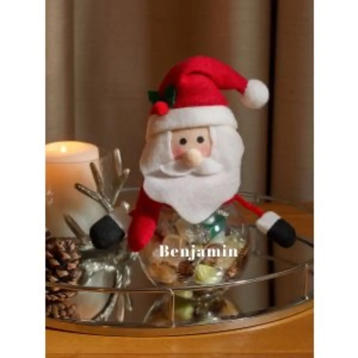 Personalised Christmas treat jars - Image 1