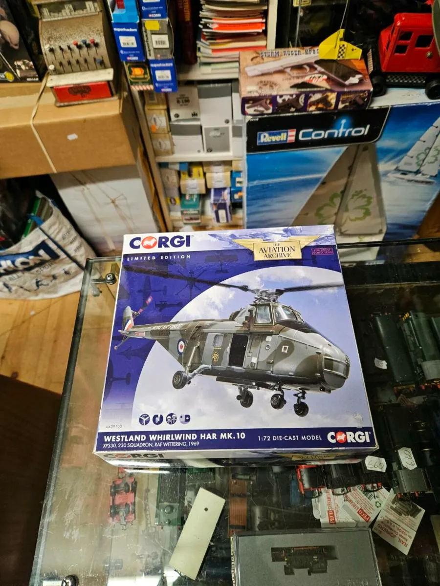 Corgi Westland Whirlwind RAF Helicopter - Image 1
