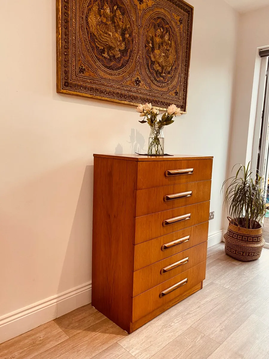 Mid Century Chest of Drawers - Image 2