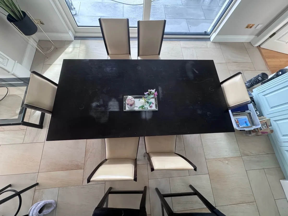 Dining Room Table & 8 chairs - Image 3