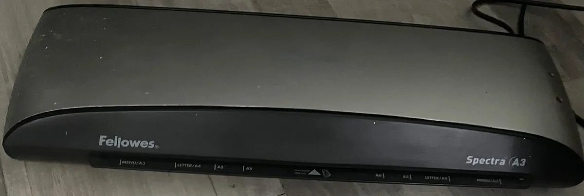 Fellowes laminator