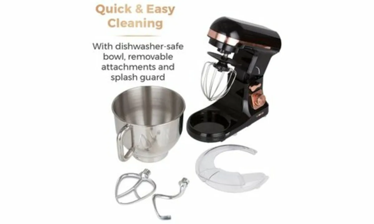 Food Mixer, Tower Cavaletto Stand Mixer – Black & - Image 3