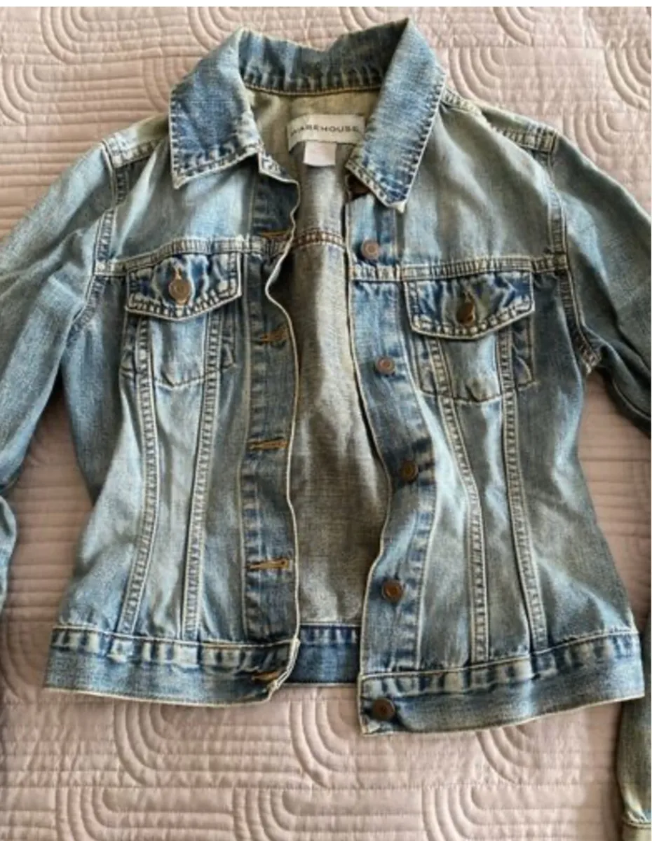 Warehouse - Denim Jacket - Size UK 10 - Image 1
