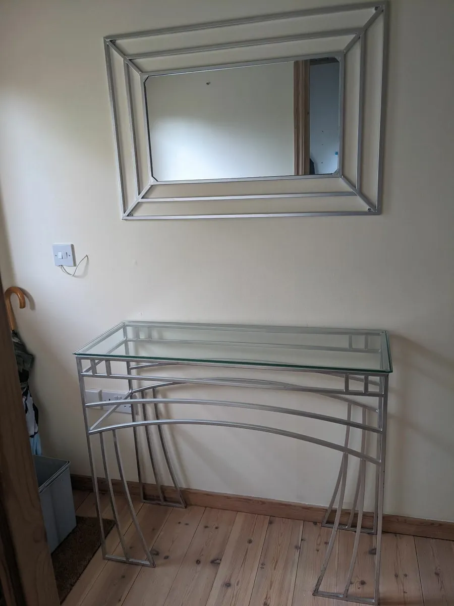 Table and Mirror - Image 1