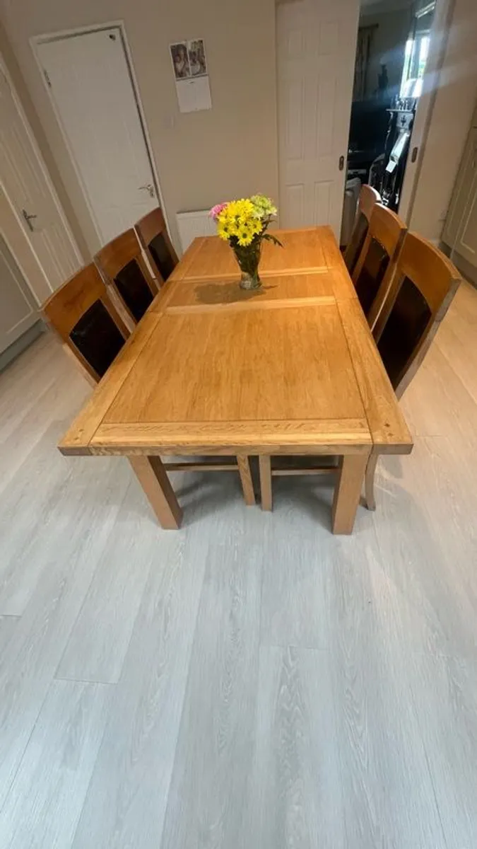 kitchen table +6 chairs - Image 2