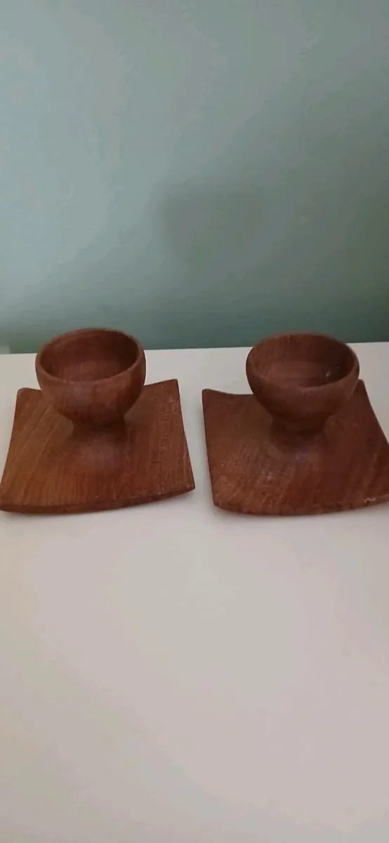 Selection Of Mid-century Wooden Items - Image 4