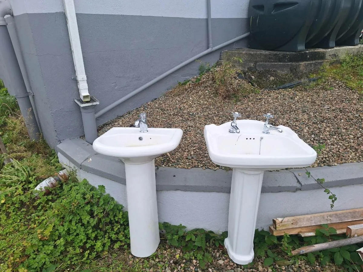 Sink and pedestal