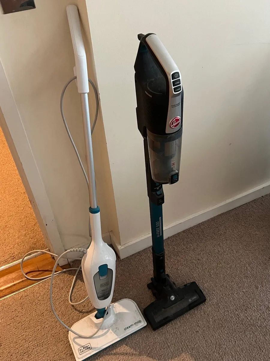 Hoover and steam cleaner - Image 1