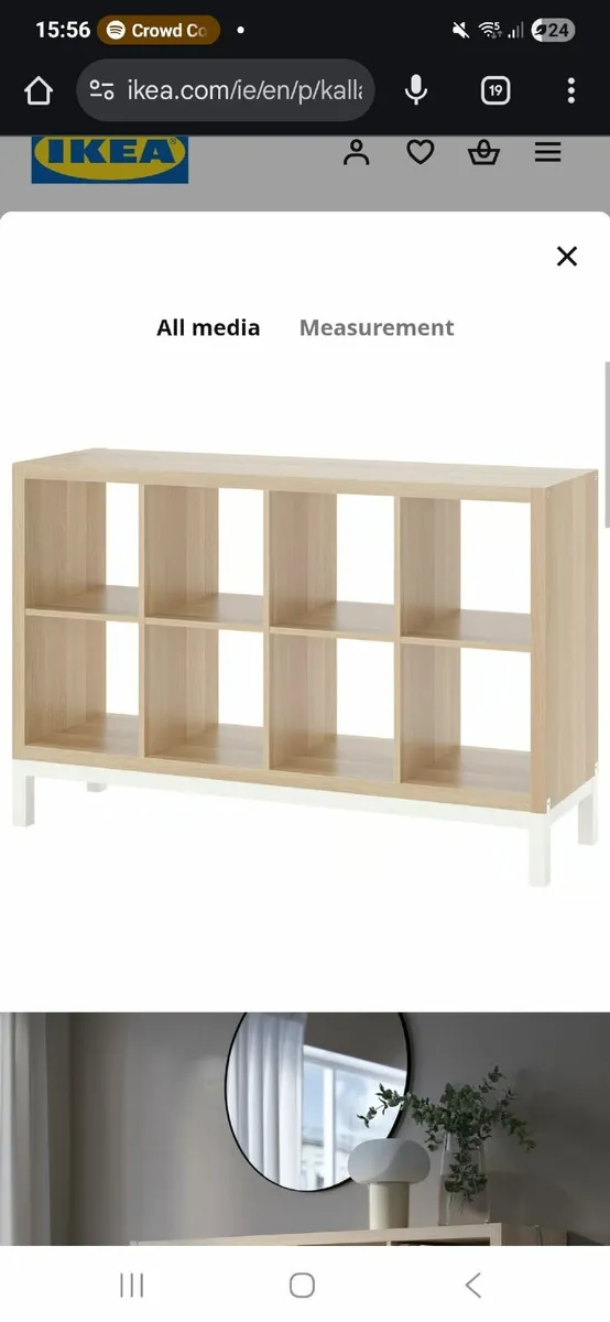 Kallax unit with underframe - Image 3