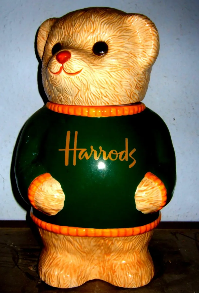 Vintage Harrods Cookie Jar - Image 2