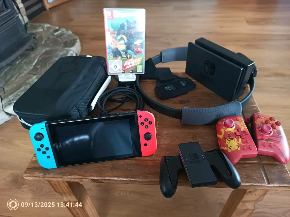 Nintendo switch and accessories - Image 1