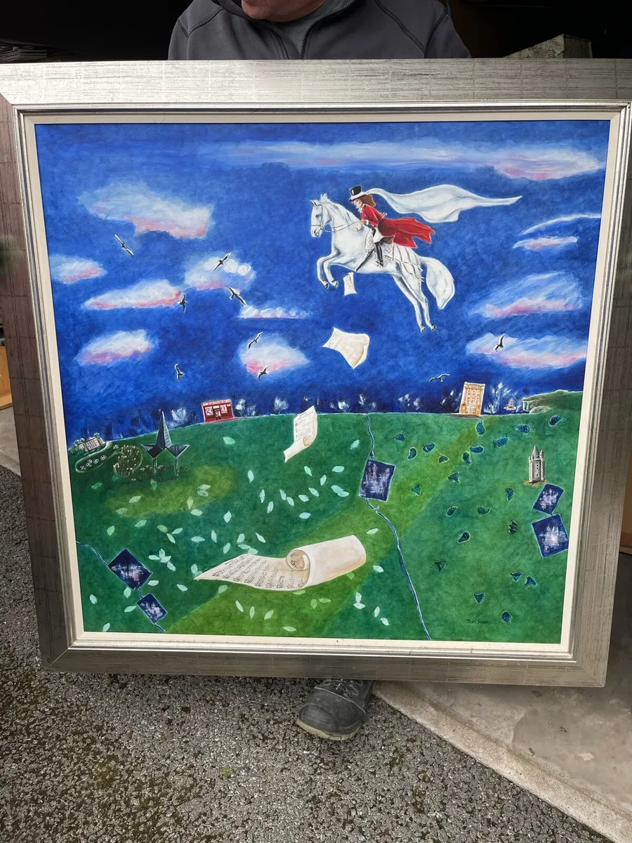 Original painting “West of the Bann” - Image 1