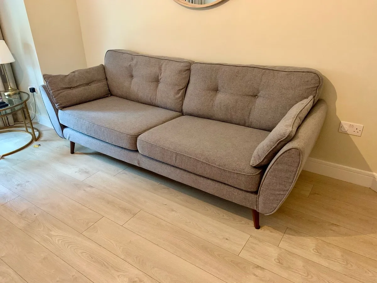 DFS Zinc Sofa ( 4 seater and 2 seater ) - Image 2