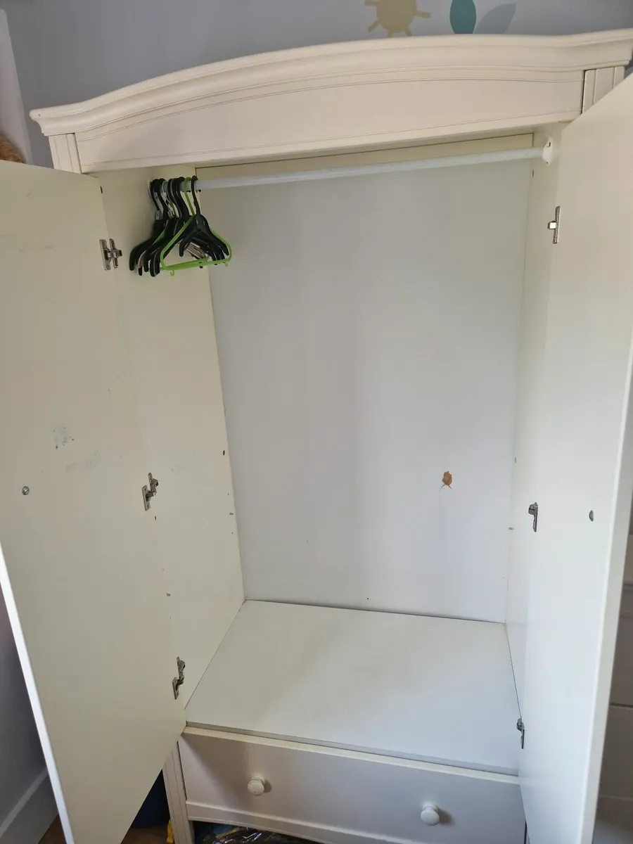 Wardrobe and Chester drawers