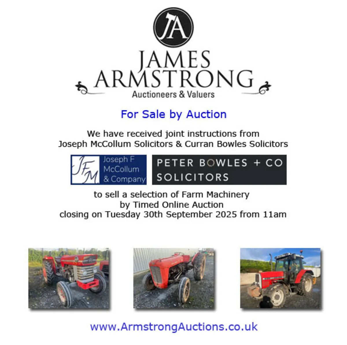1967 Massey Ferguson 165 **Online Auction** - Image 2