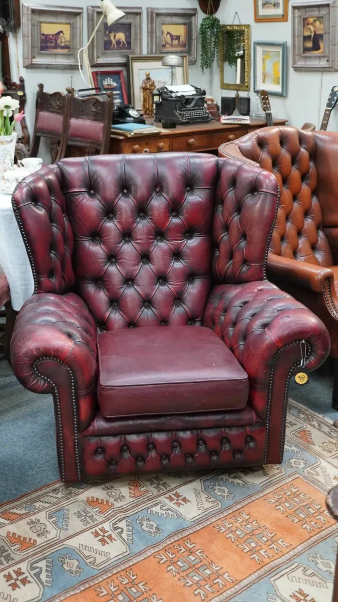 Vintage Chesterfield Chair - Image 1