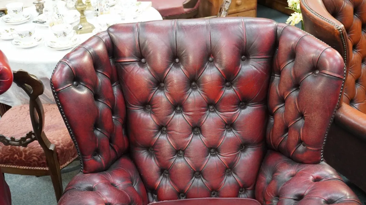 Vintage Chesterfield Chair - Image 3