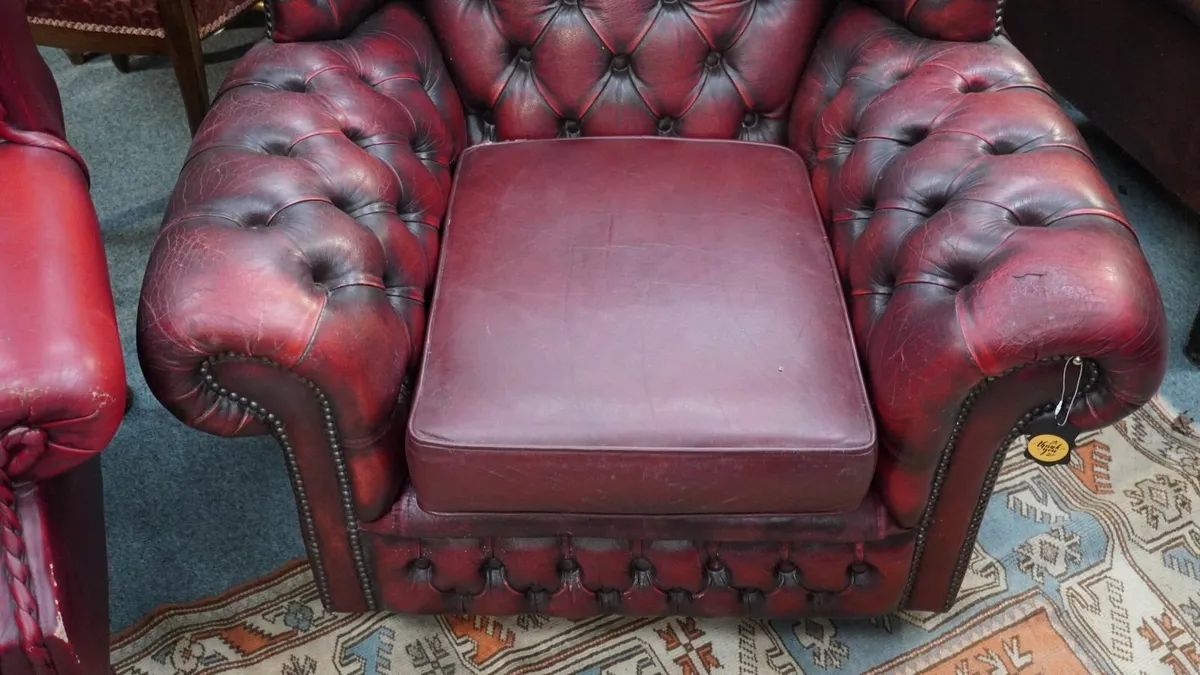 Vintage Chesterfield Chair - Image 4