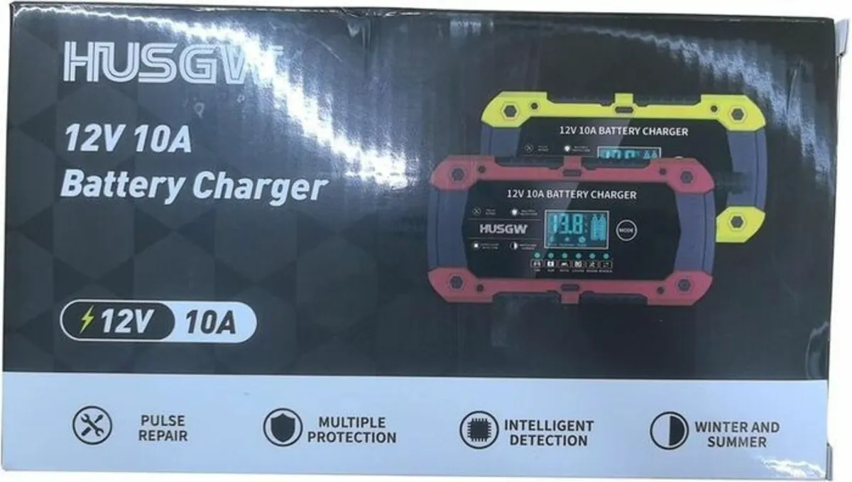 Car Battery Charger 10A/12V. - Image 2