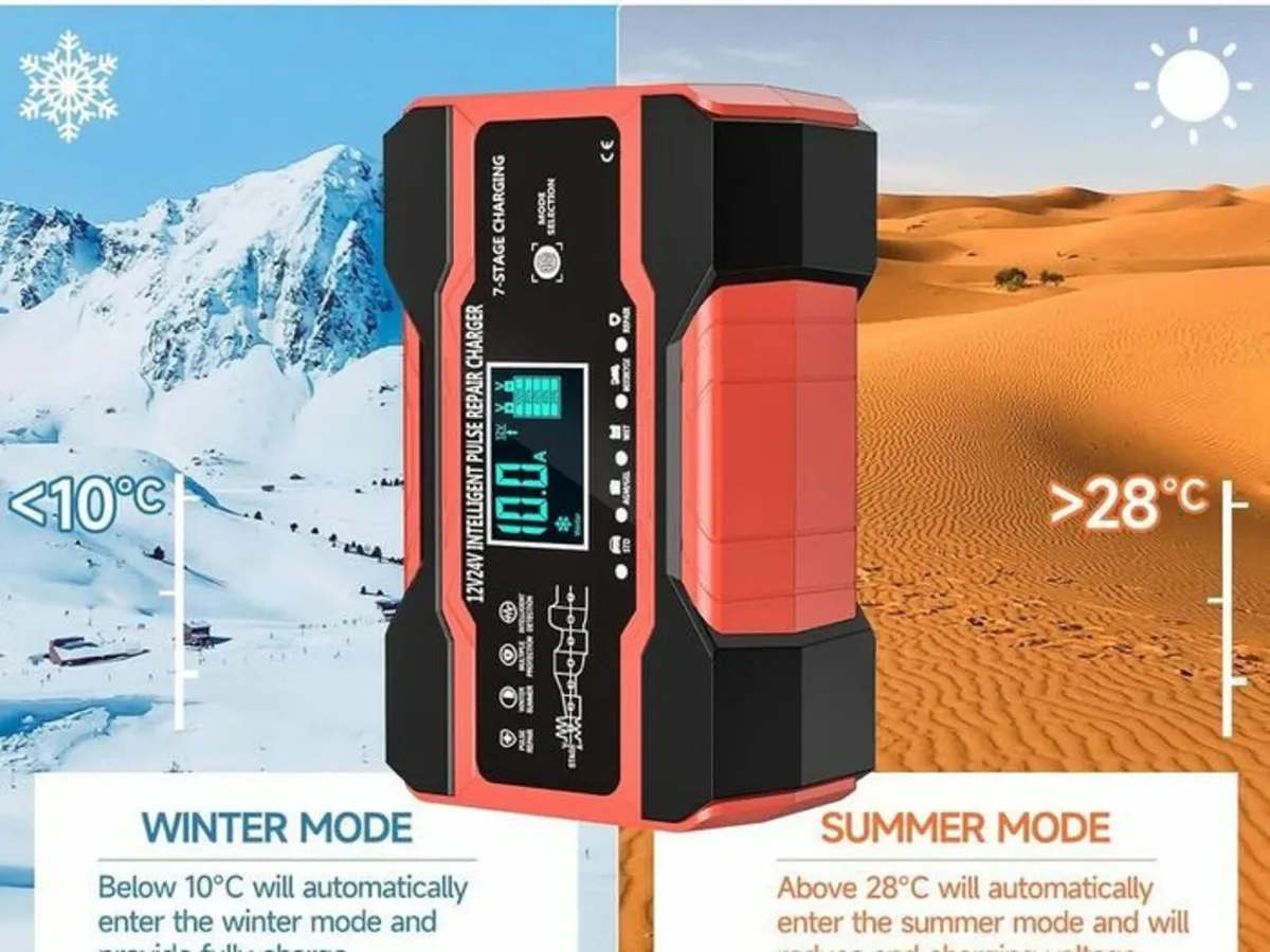 Car Battery Charger 10A/12V. - Image 4