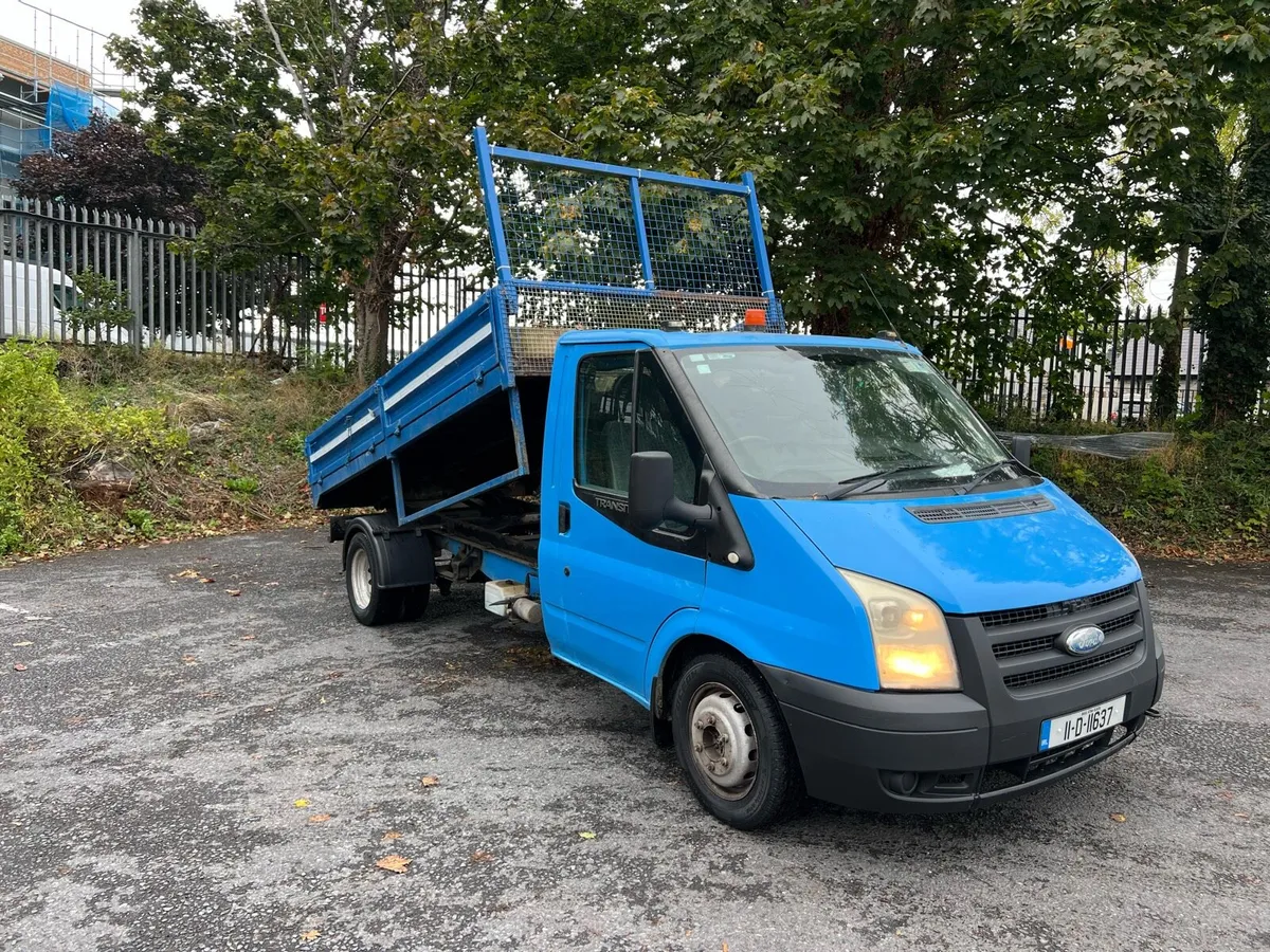2011 ford transit tipper - Image 1