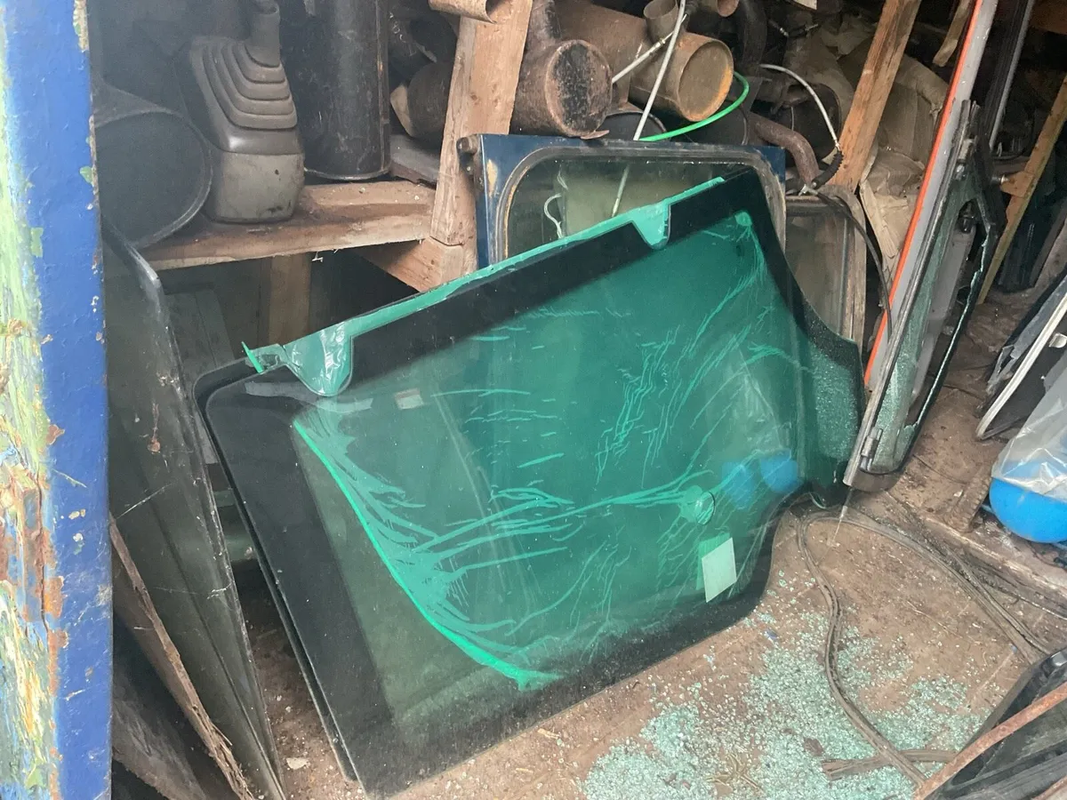 JCB 3cx project 8 glass doors
