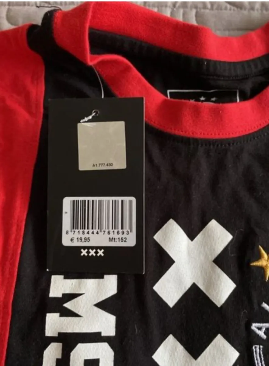 Ajax t-shirt - Red/Black - Age 12-13 - Image 3