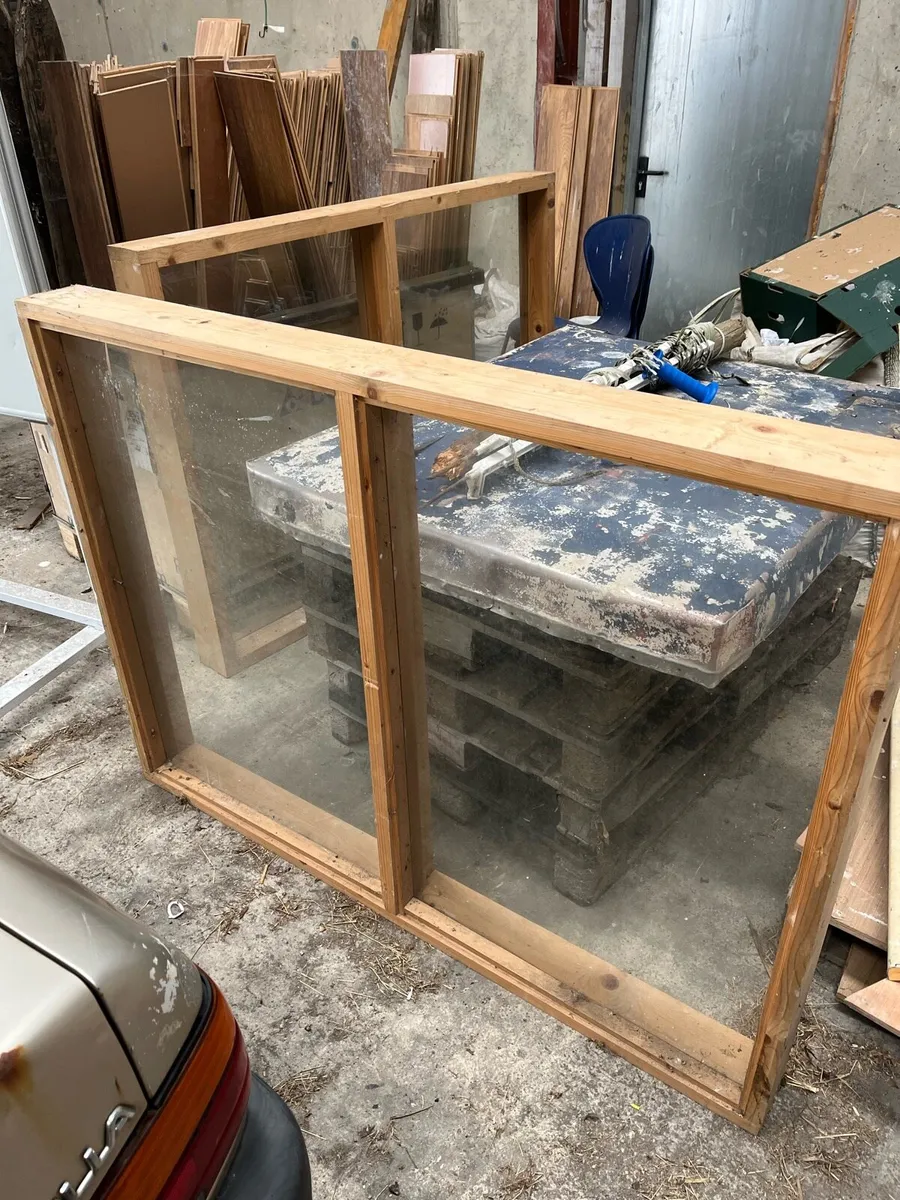 Perspex windows & timber frames - Image 3