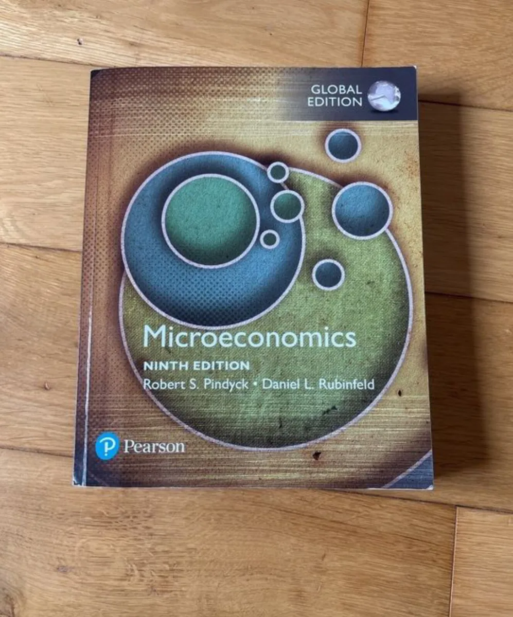 Microeconomics ninth addition Robert n pindyck