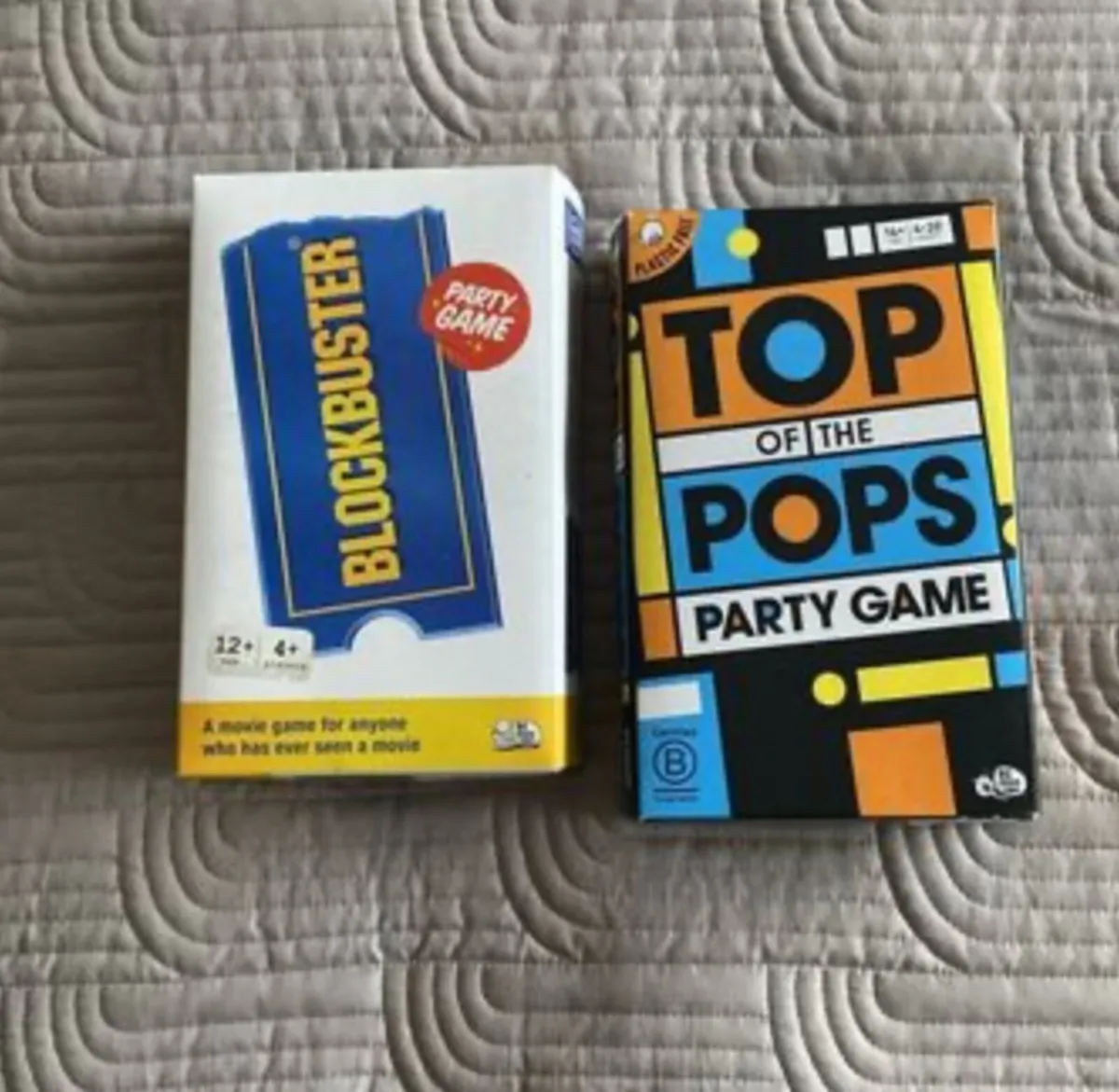 Top of the Pops & Blockbusters party games