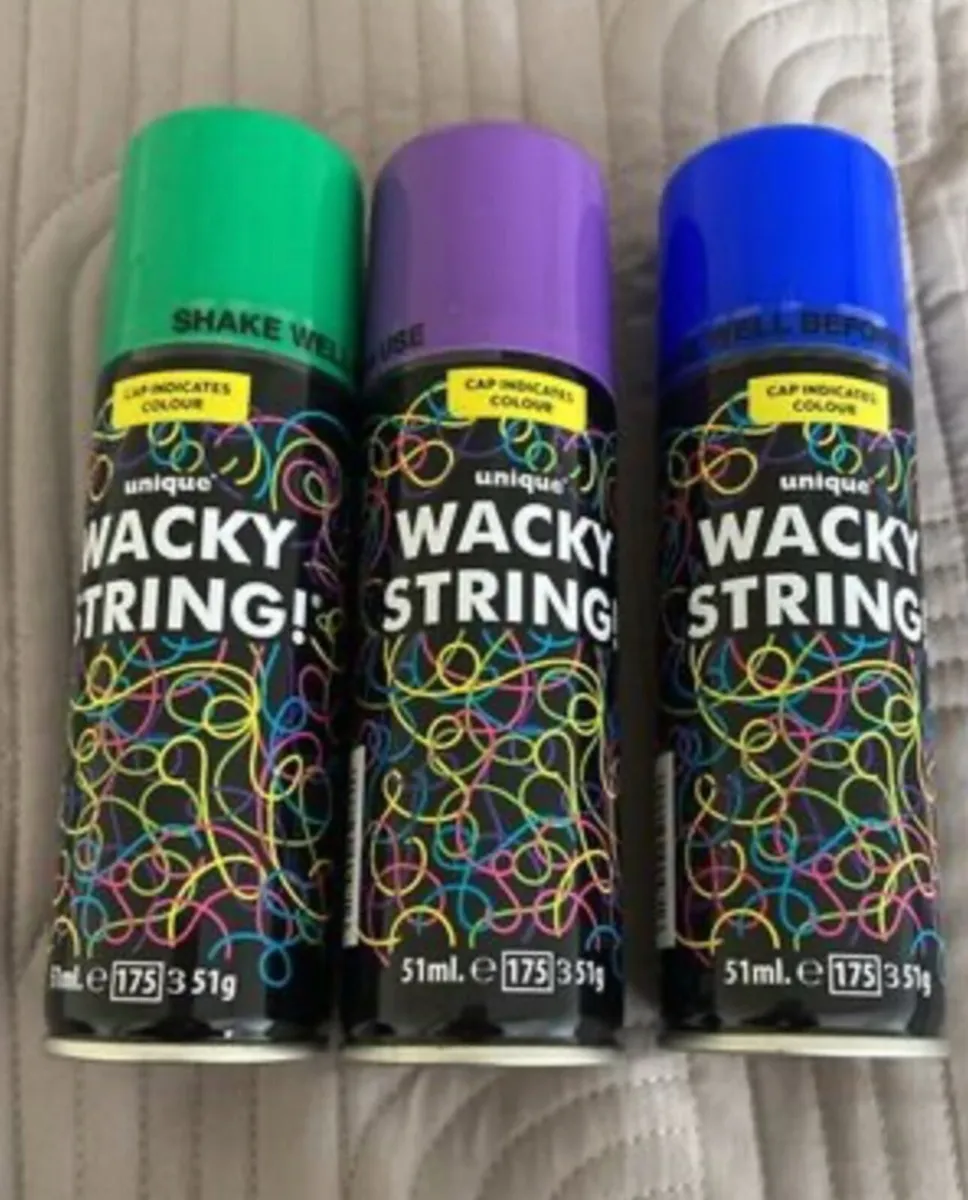 Party string - 3 cans