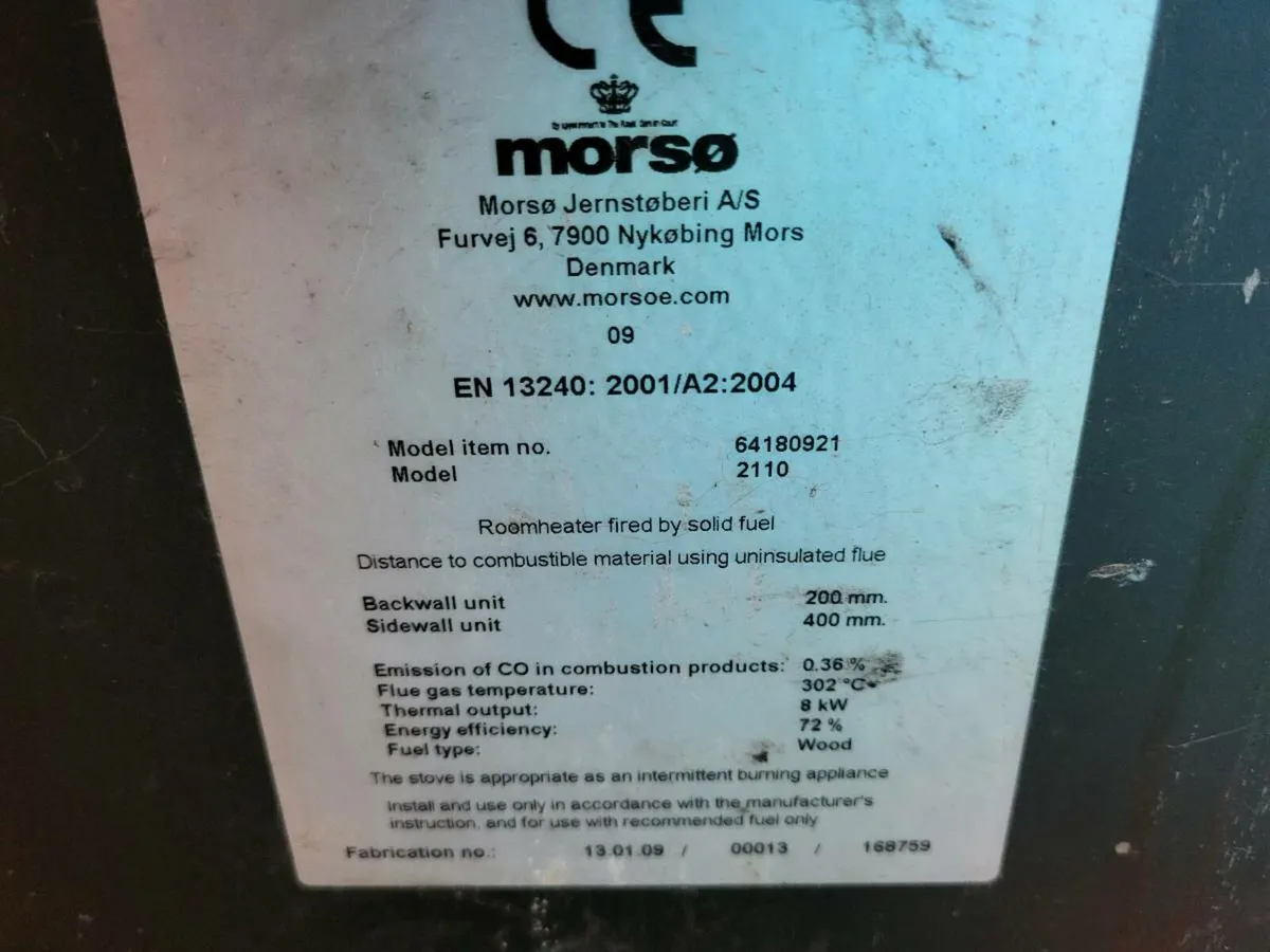 Morso Danish Stove - Image 4