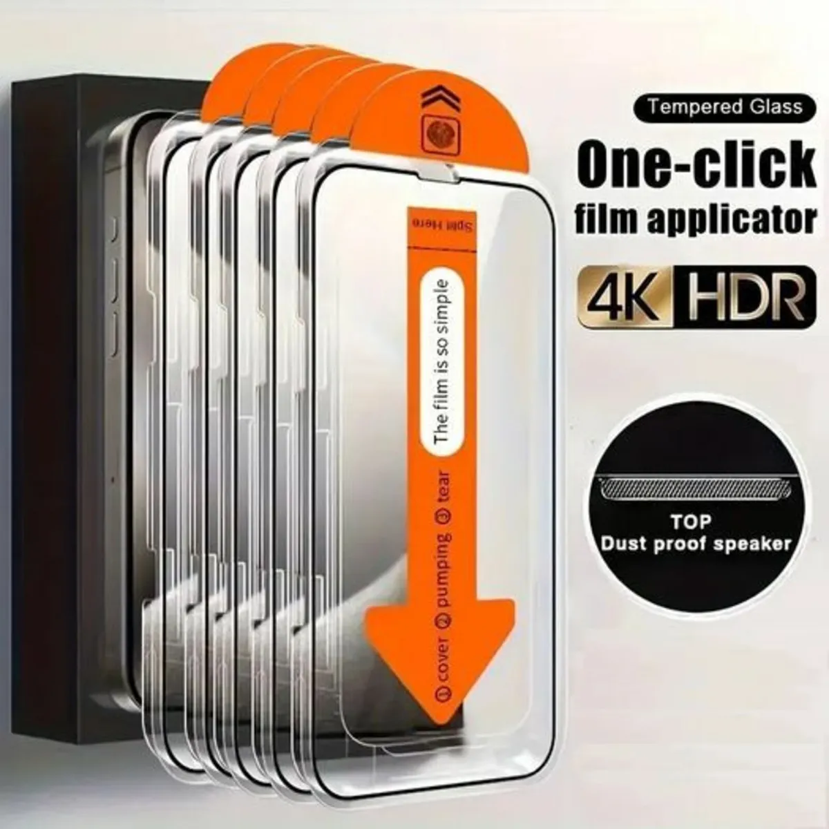 iPhone 14 pro, 15, 16, screen protector. - Image 1