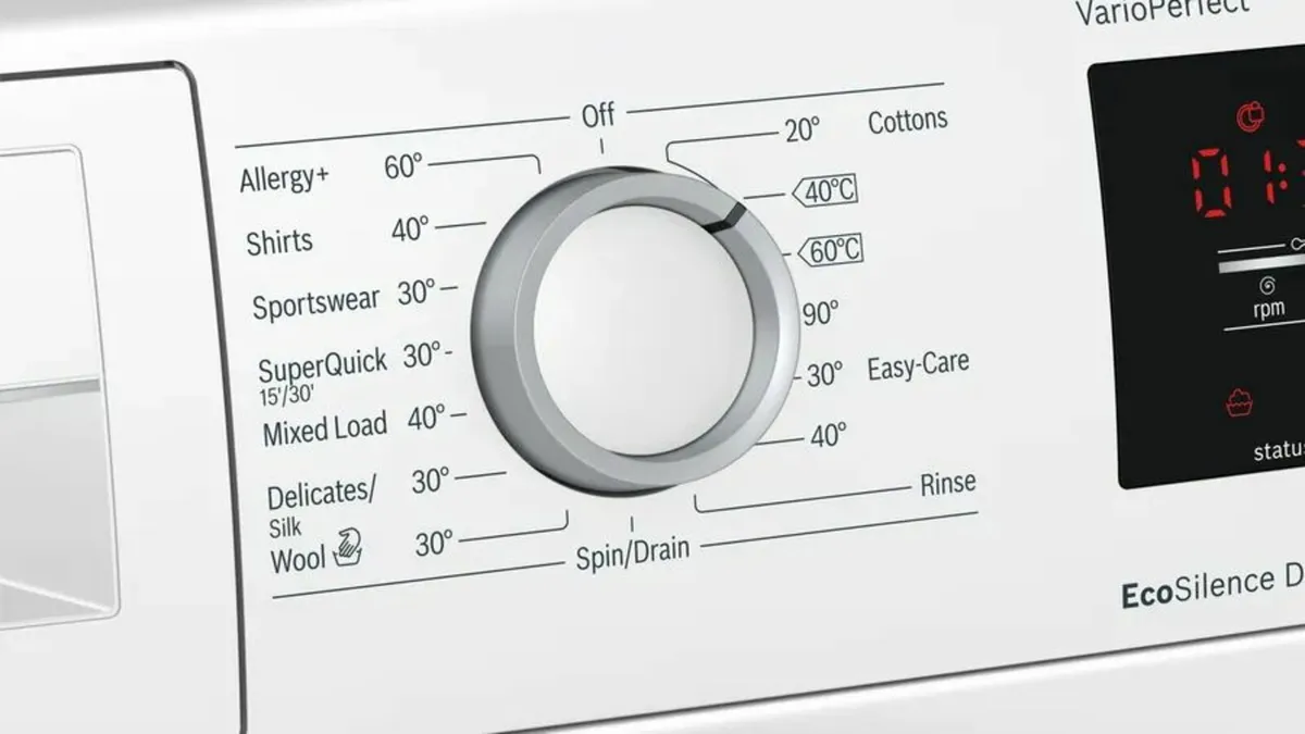 9kg BOSCH washing machine - Image 2