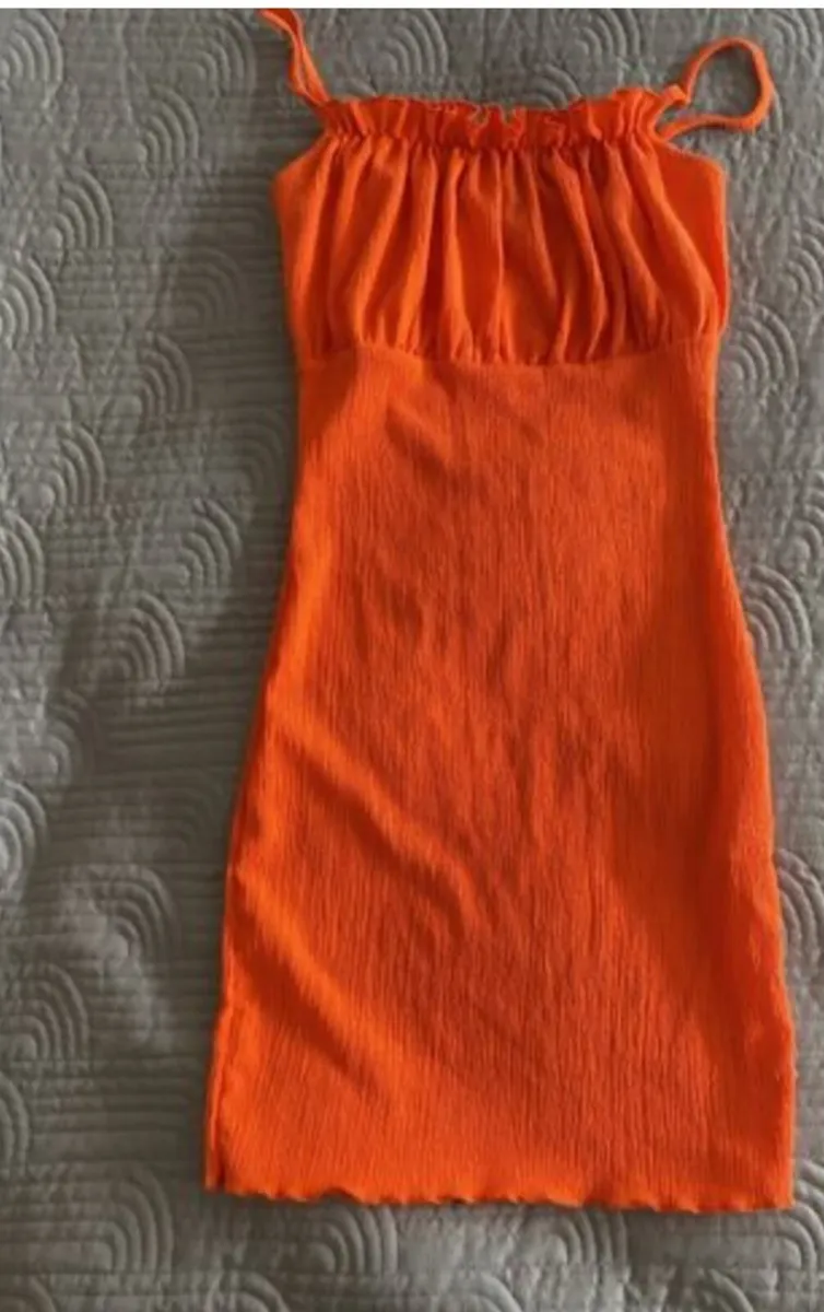 Pink Vanilla - Orange Dress - Size 8 - Image 1
