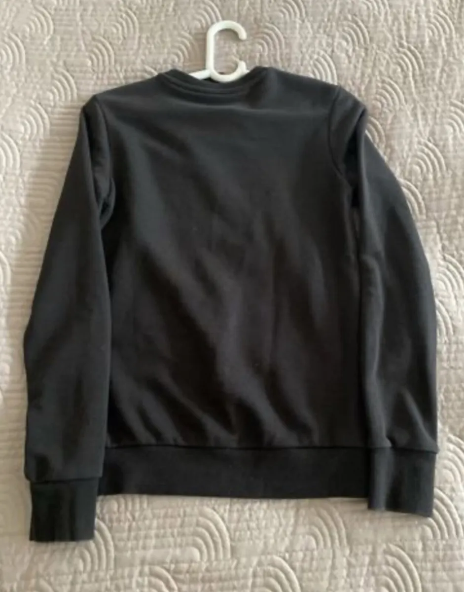 Adidas black sweater Age 13-14 years - Image 4