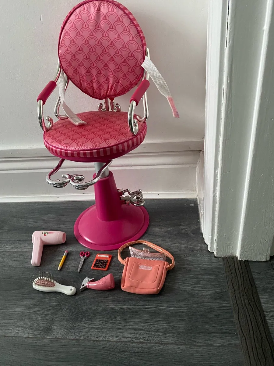 Our generation hair dresser chair and accessories - Image 2
