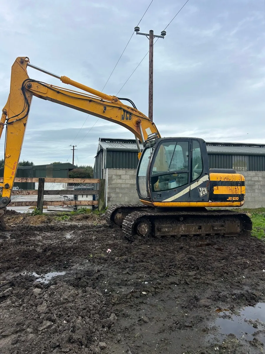 Jcb js130 digger for sale - Image 3