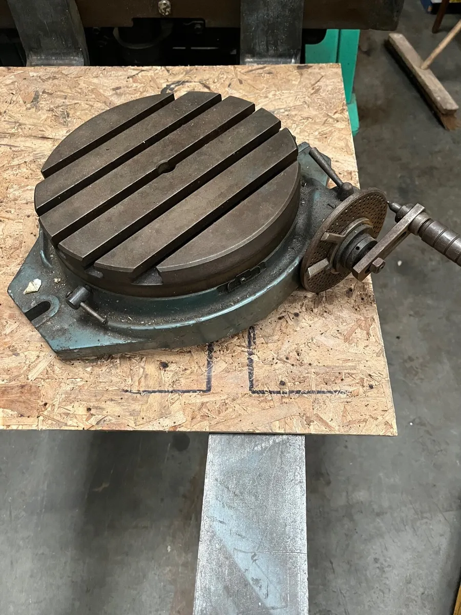 Engineers Rotary table 360 deg in good condition - Image 2