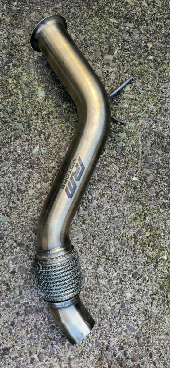 Rm sport stainless steel downpipe for bmw f10 520d - Image 1