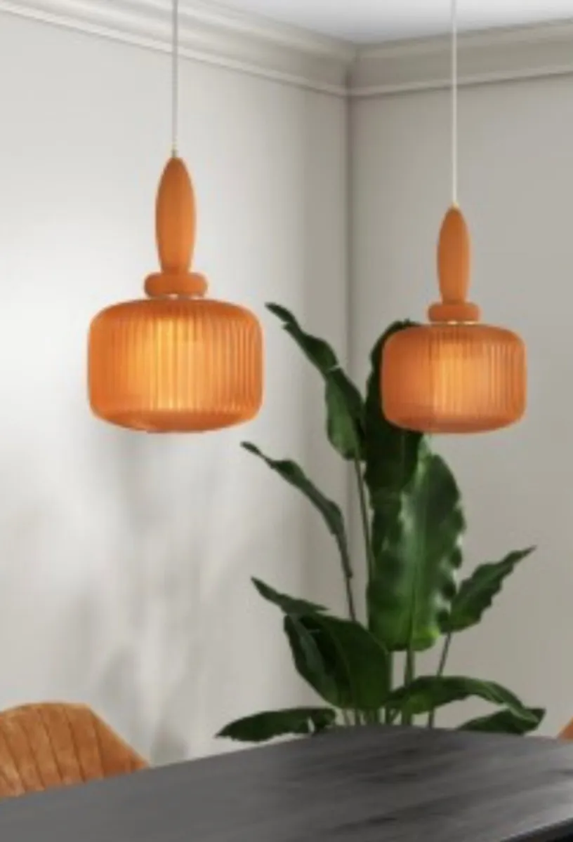 Pendant Glass Lamp - Designer lighting - Image 2